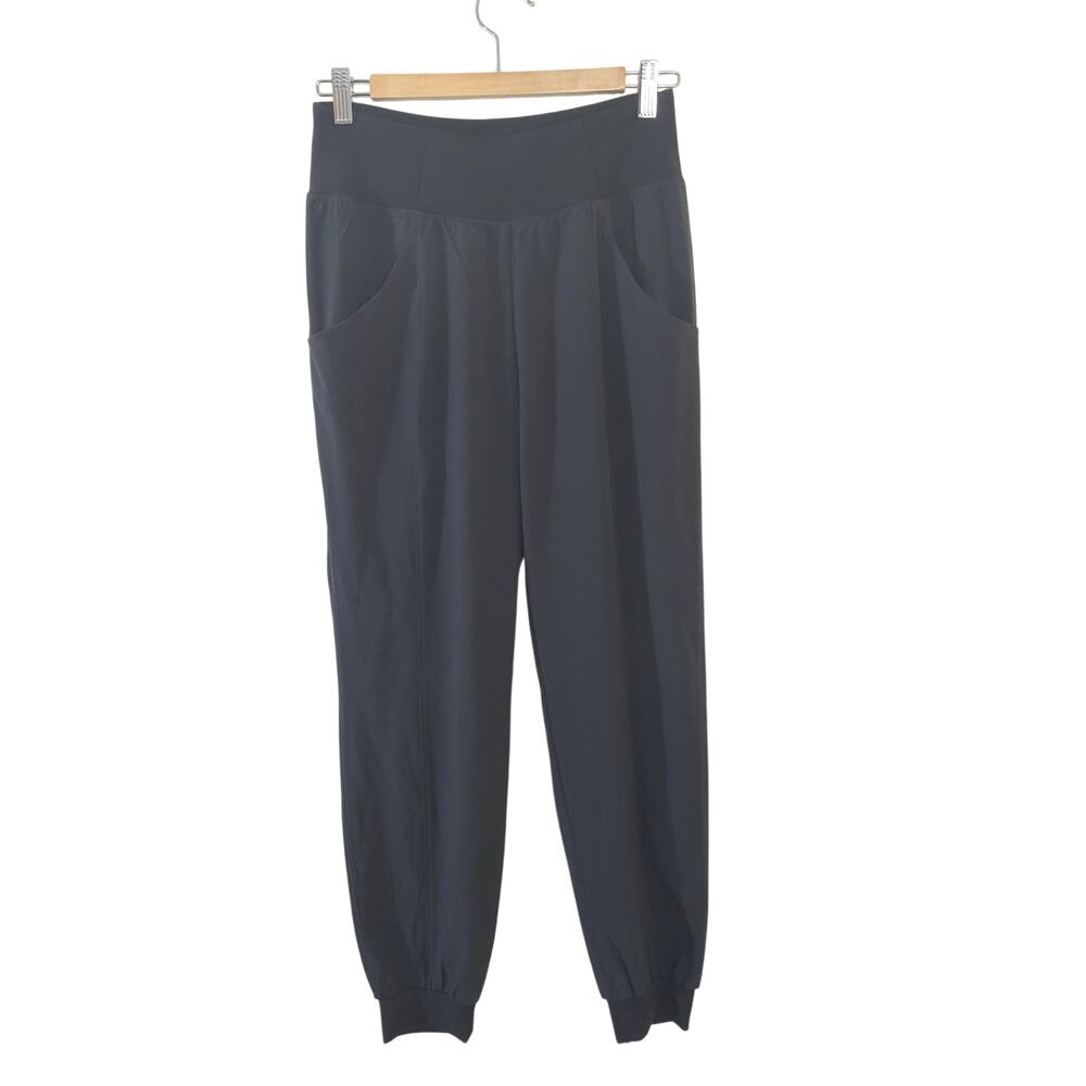 Lucy Black / Charcoal High Waist Active Joggers w/ Pockets & Cuffs Size S